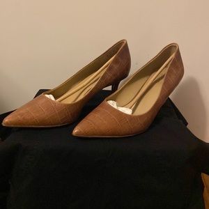 Naturalizer croc heels